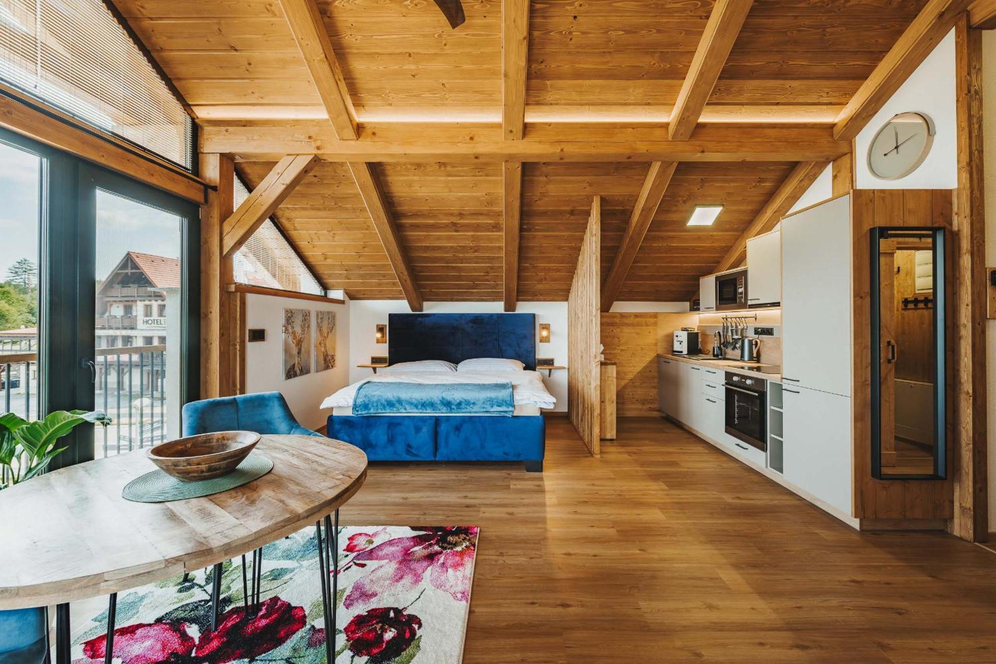 Apartmán Rezidence Kupec Frymburk Exteriér fotografie